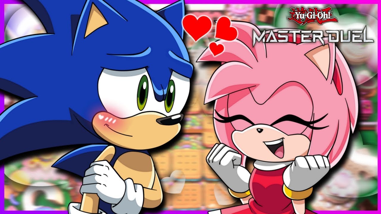 Sonic & Amy Date Day! Amy Learns Yu-Gi-Oh Master Duel