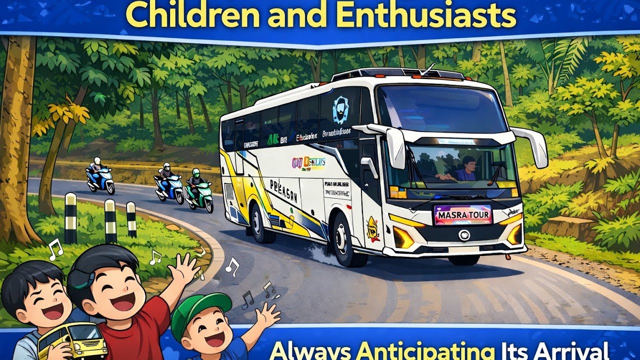 The Celebrity Bus Everyone Is Waiting For | Kids & Bus Fans Go Crazy‼️