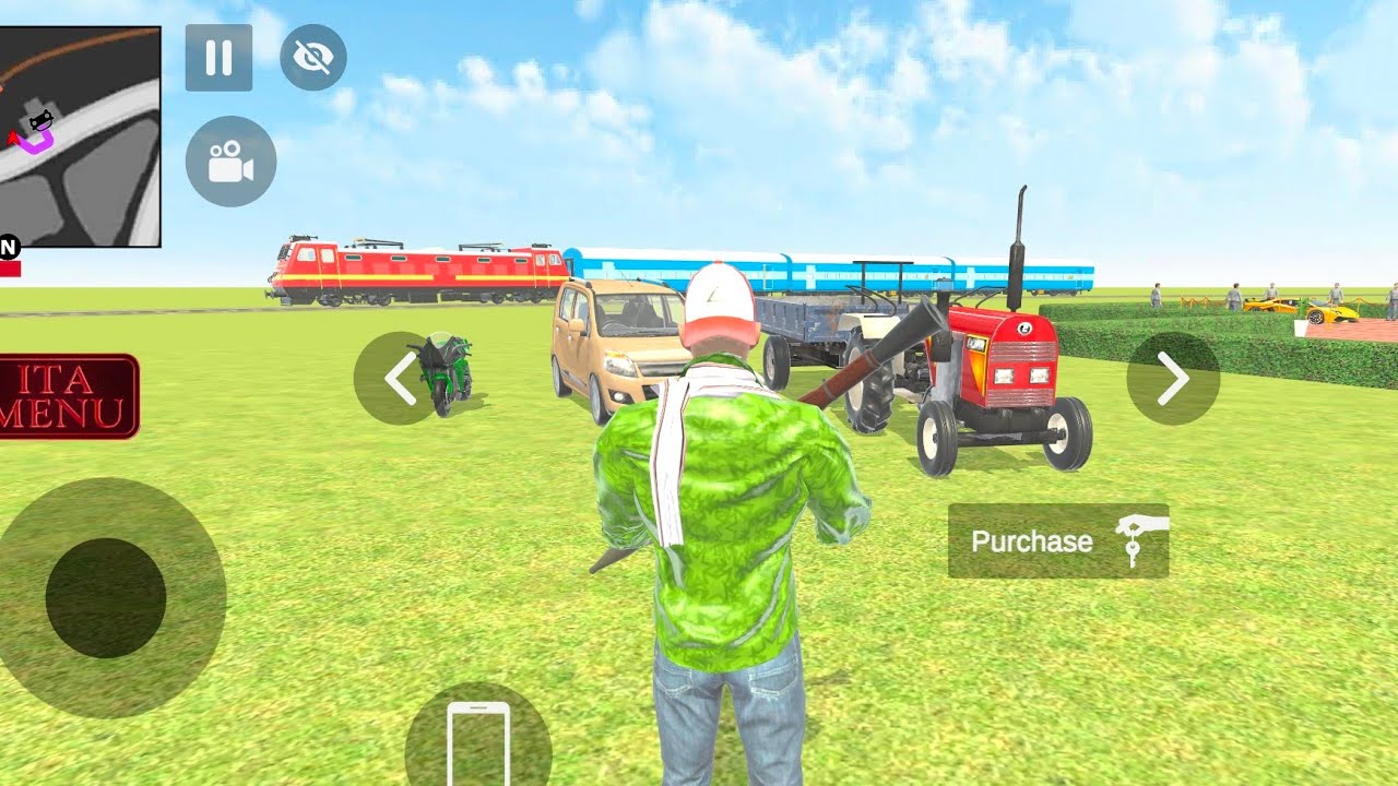 ⚡Franklin Modified White Thar Purchase💸 in Indian Showroom🔥indian Thift Auto Simulator🎮Game🎮
