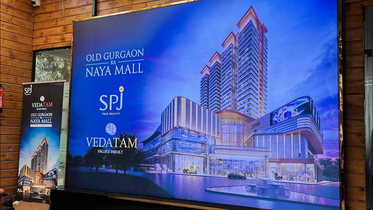 SPJ Vedatam Commercial & Luxury Residencies Sector 14 Gurgaon Myshopdeal 9711750505