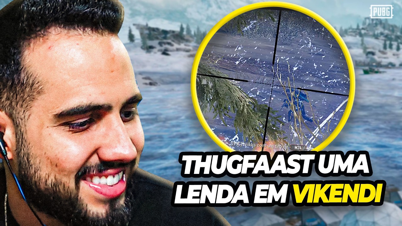 THUGFAAST É UMA LENDA EM VIKENDI - PUBG
