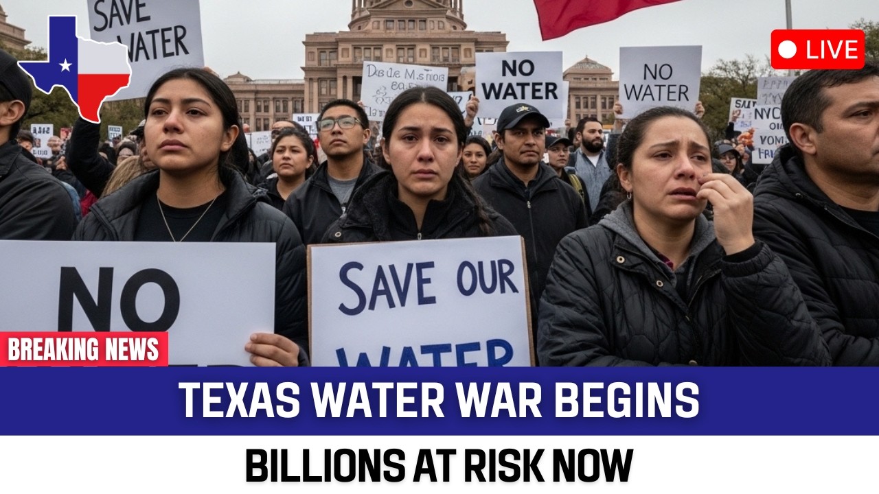 Texas Governor Gets Angry as State Faces Major Water Crisis — $20 Billion in Danger!