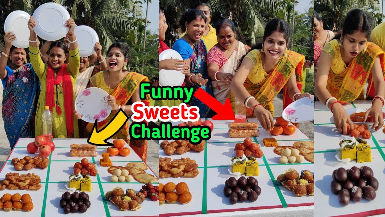 Choose Your Favourite Sweets Funny Challenge Video