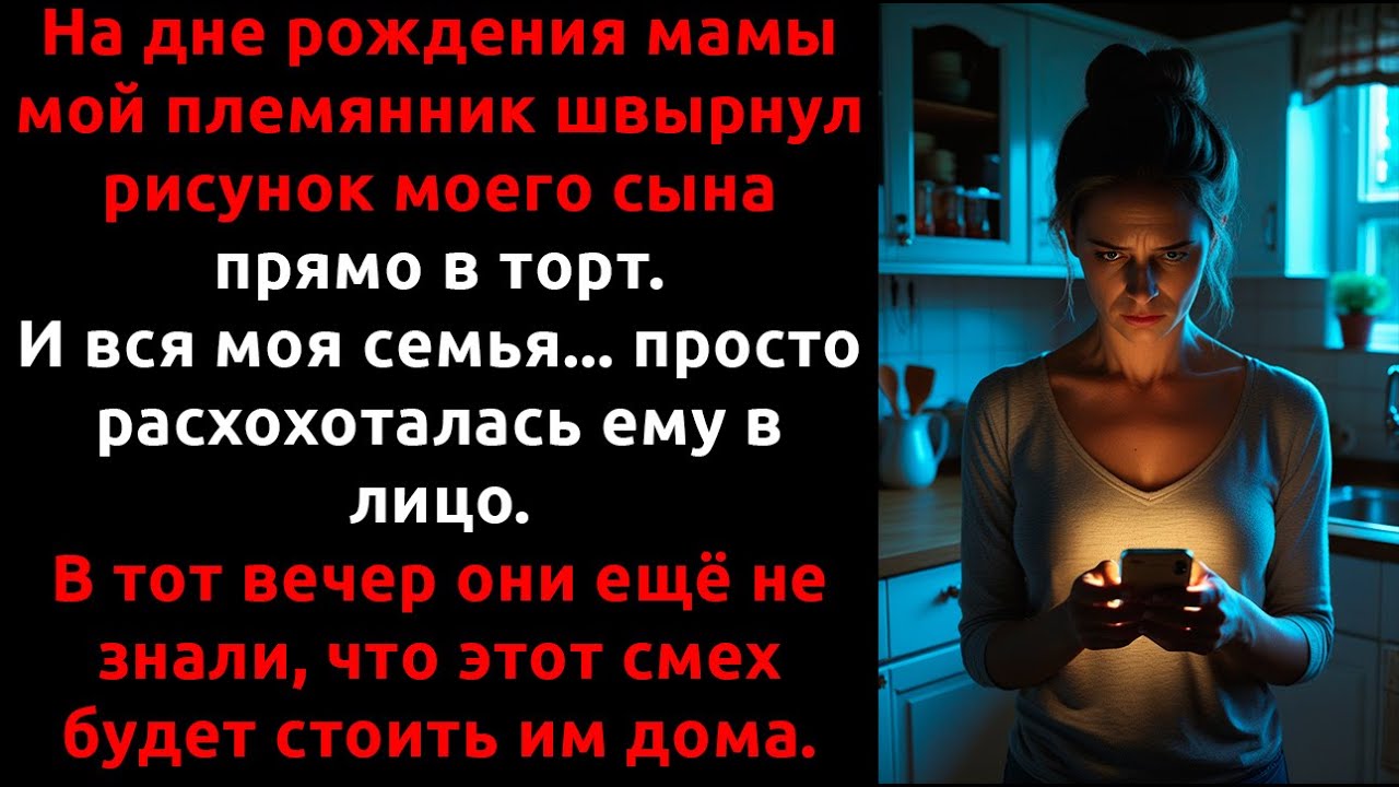 Они смеялись над моим сыном — а потом я просто ПЕРЕСТАЛА им помогать...