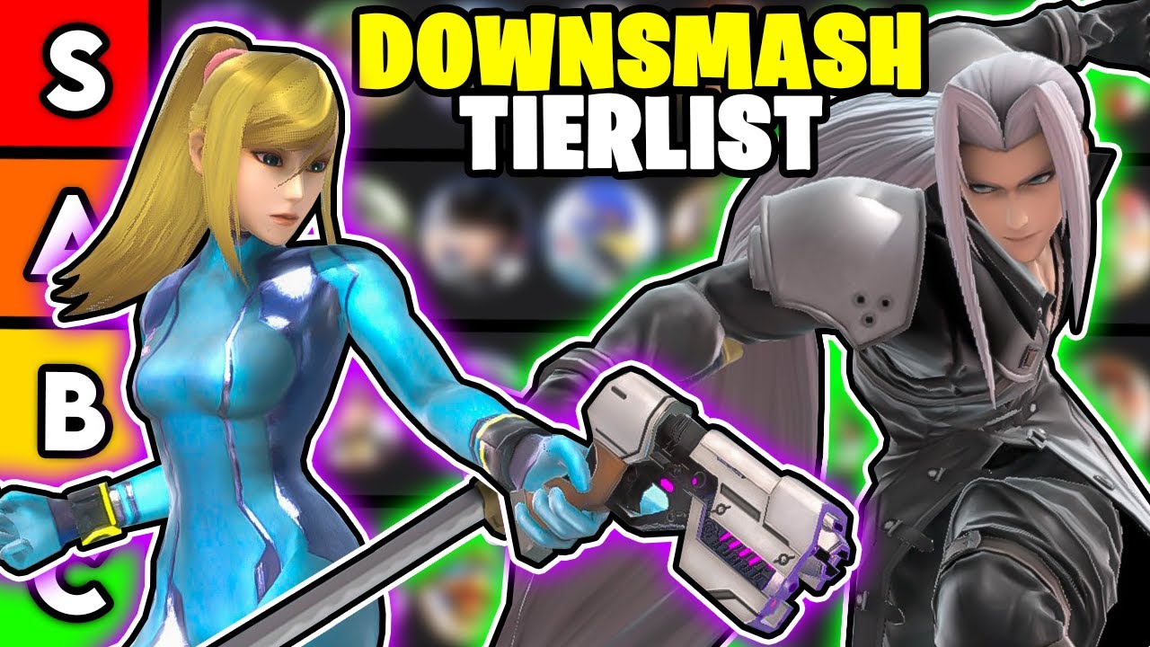 Smash Ultimate DOWN SMASH Tier List