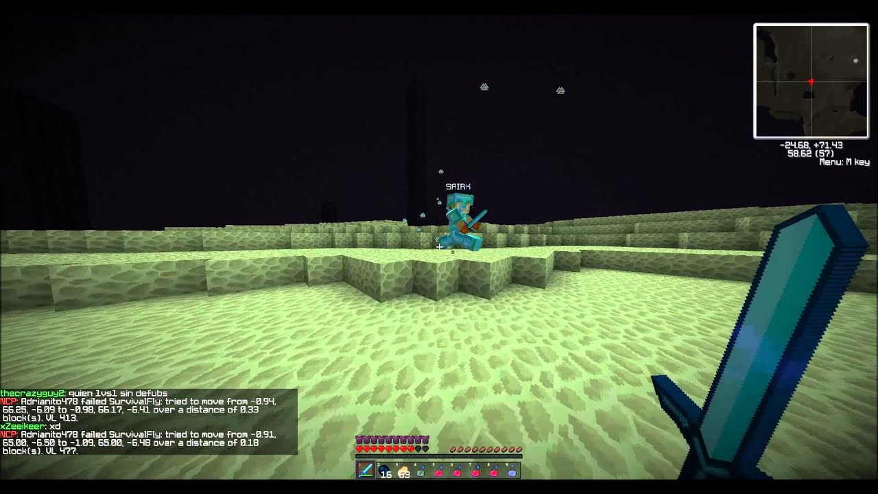 Minecraft 1.7.10/1.8 PVP Resource Pack [Reduced Fire] Faithful PVP Edit ReformedPack #2