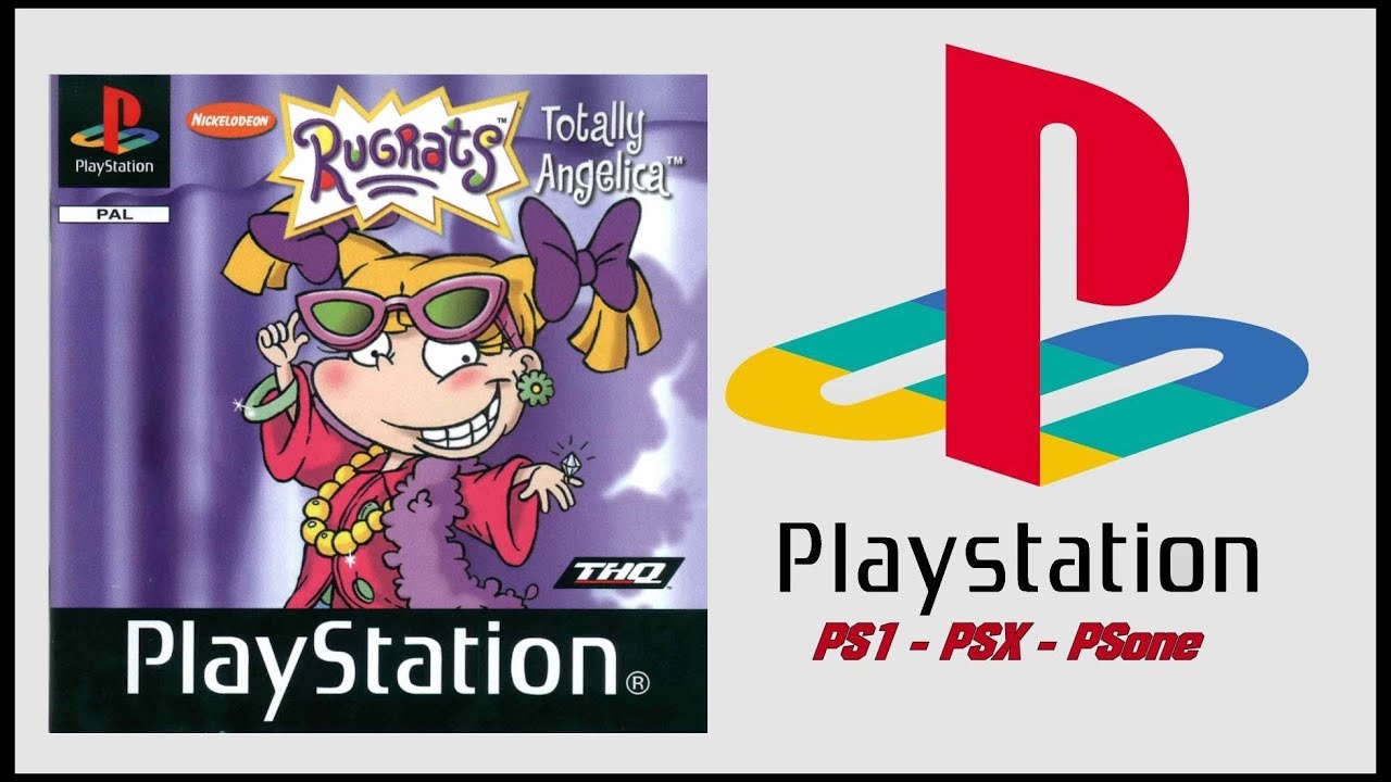 Rugrats - Totally Angelica (PS1)(2001) Gamaeplay (HD)