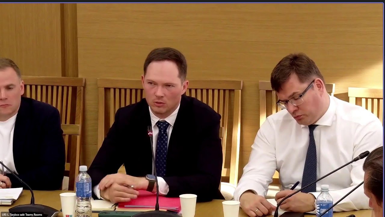 2025-09-11 TS-LKD frakcijos posėdis, kuriame dalyvaus kandidatas į finansų ministrus