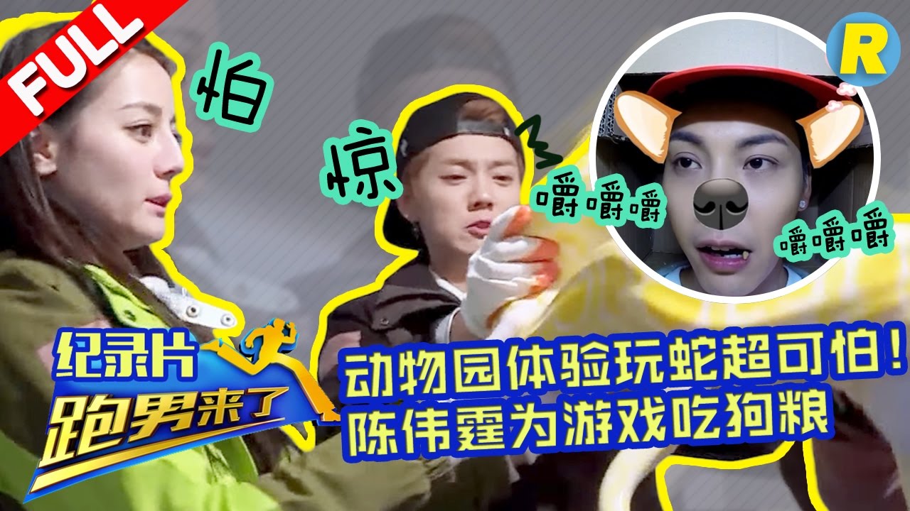 【纪录片】 鹿晗热巴动物园惊现体验 陈伟霆教跳兔子舞变孩子王《跑男来了》Keep Running EP.2 Documentary 20170421 [ 浙江卫视官方HD ]