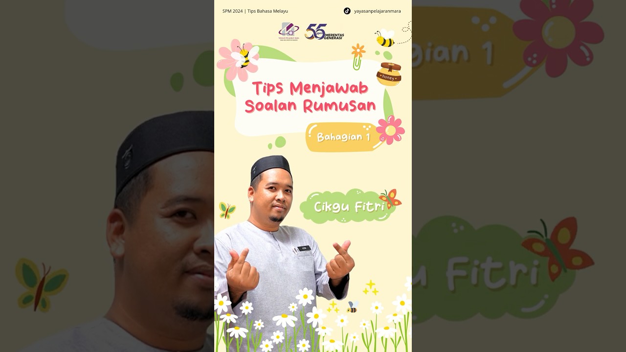 Bahasa Melayu - Tips Menjawab Soalan Rumusan
