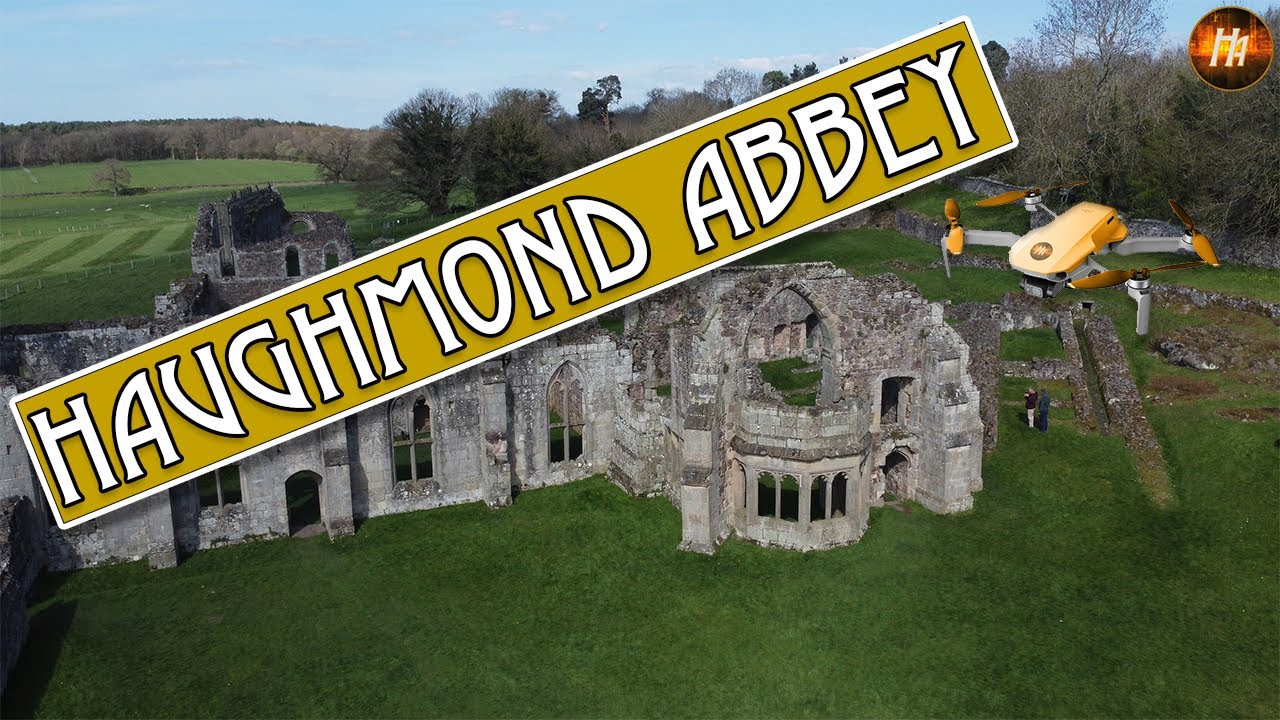 Haughmond Abbey | English History | 4k Drone Footage