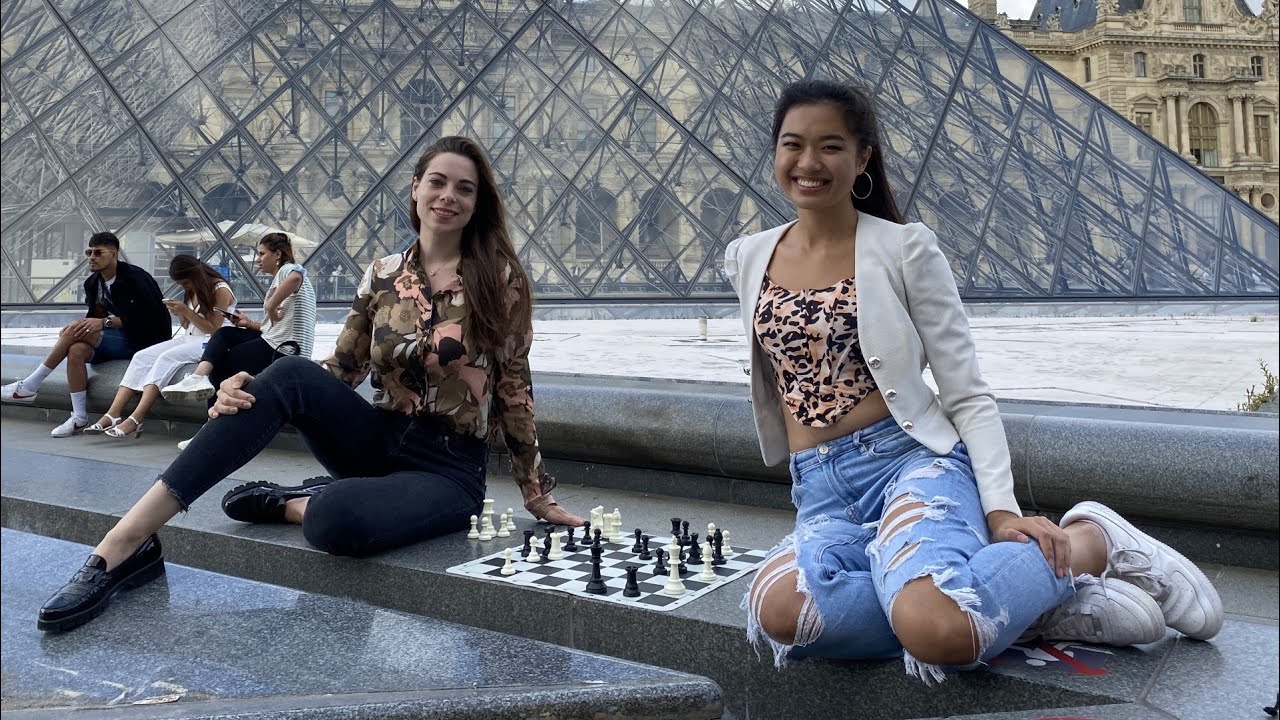 I Challenged WGM akaNemsko at the Louvre