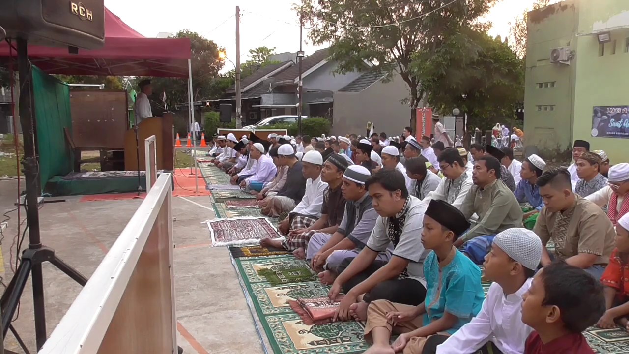 Takbiran Dan Pembukaan Sholat Ied