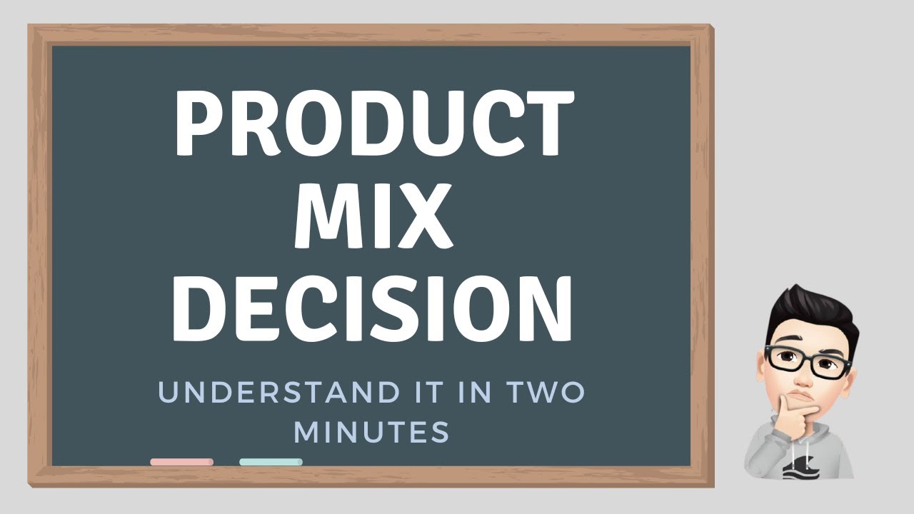 Product Mix Decision  产品组合决策
