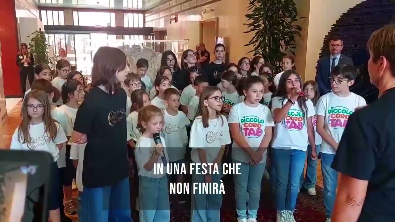 Milano Cortina : Il Sogno è qui. Coro.Doro e Piccolo Coro TAB