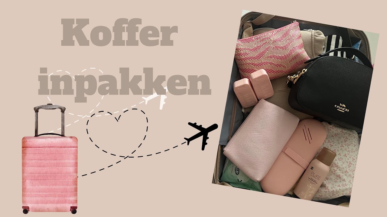 Koffer inpakken