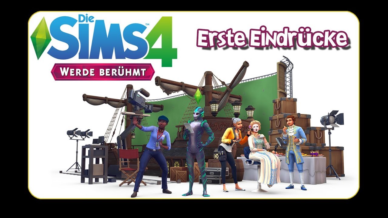 Die Sims 4: Werde Berühmt - Erste Eindrücke [Gewinnspiel // CAS, Möbel, Star, Schauspieler & more]