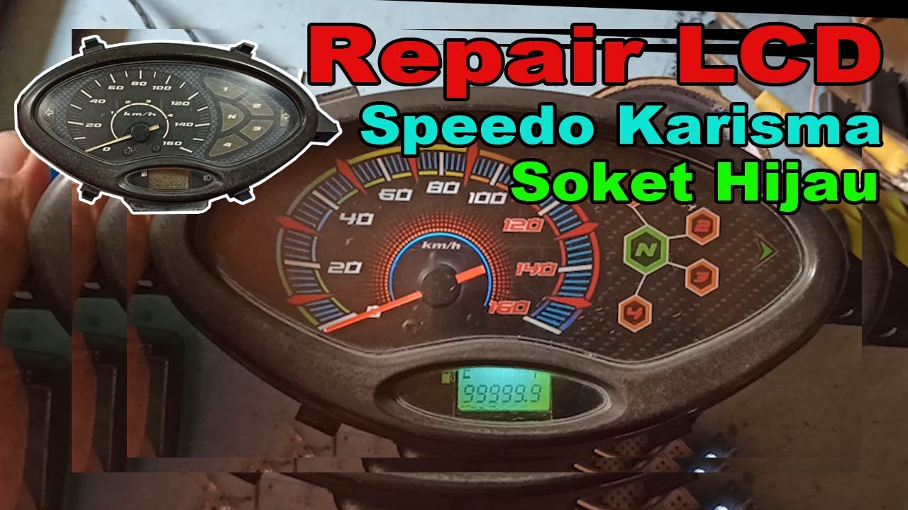 Repair LCD Karisma Soket Hijau
