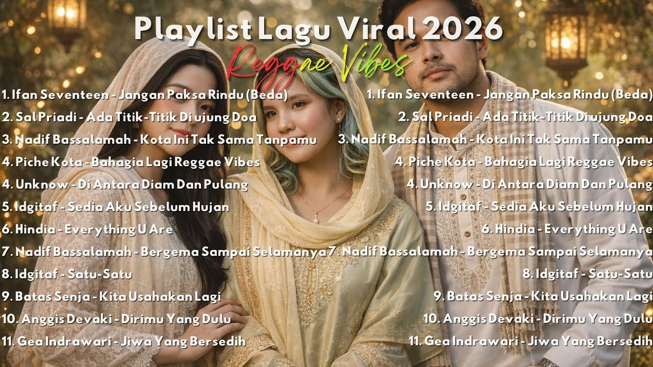 LIVE Playlist Lagu Santai Viral Terbaru 2026 Reggae Vibes Cover Reggae