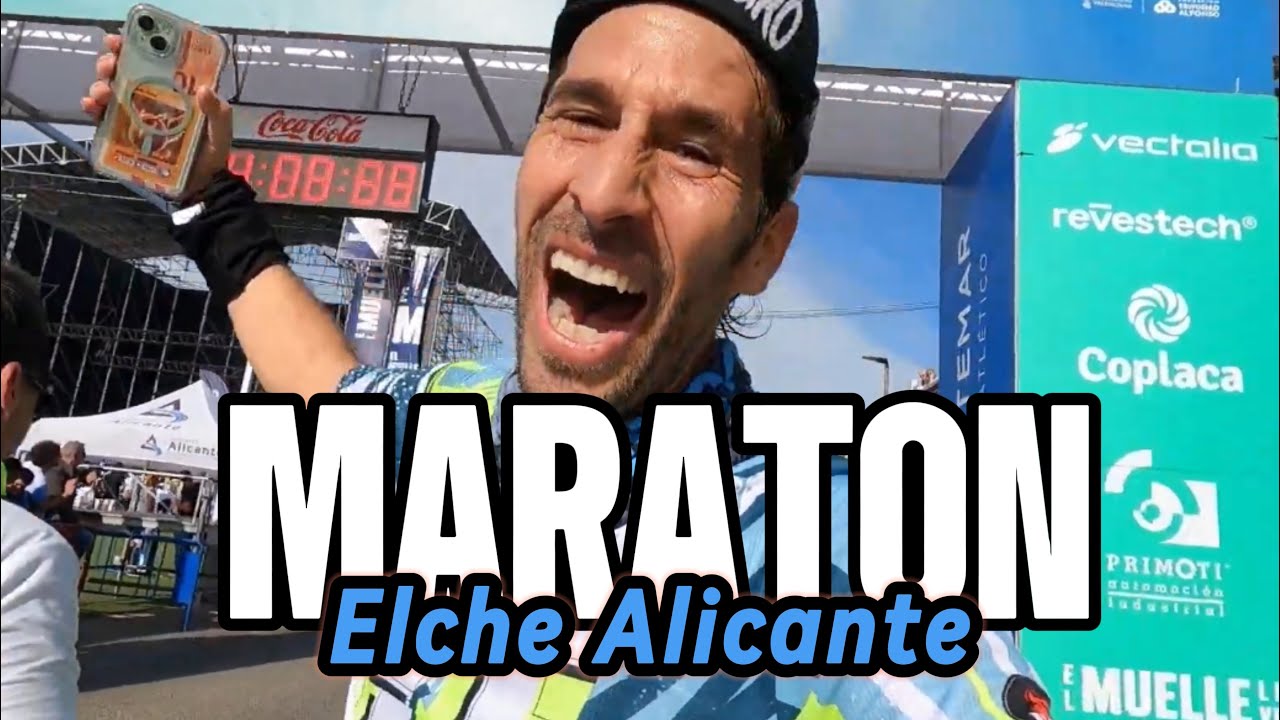 ¡CARRERÓN! Iª MARATON internacionaL ELCHE ALICANTE