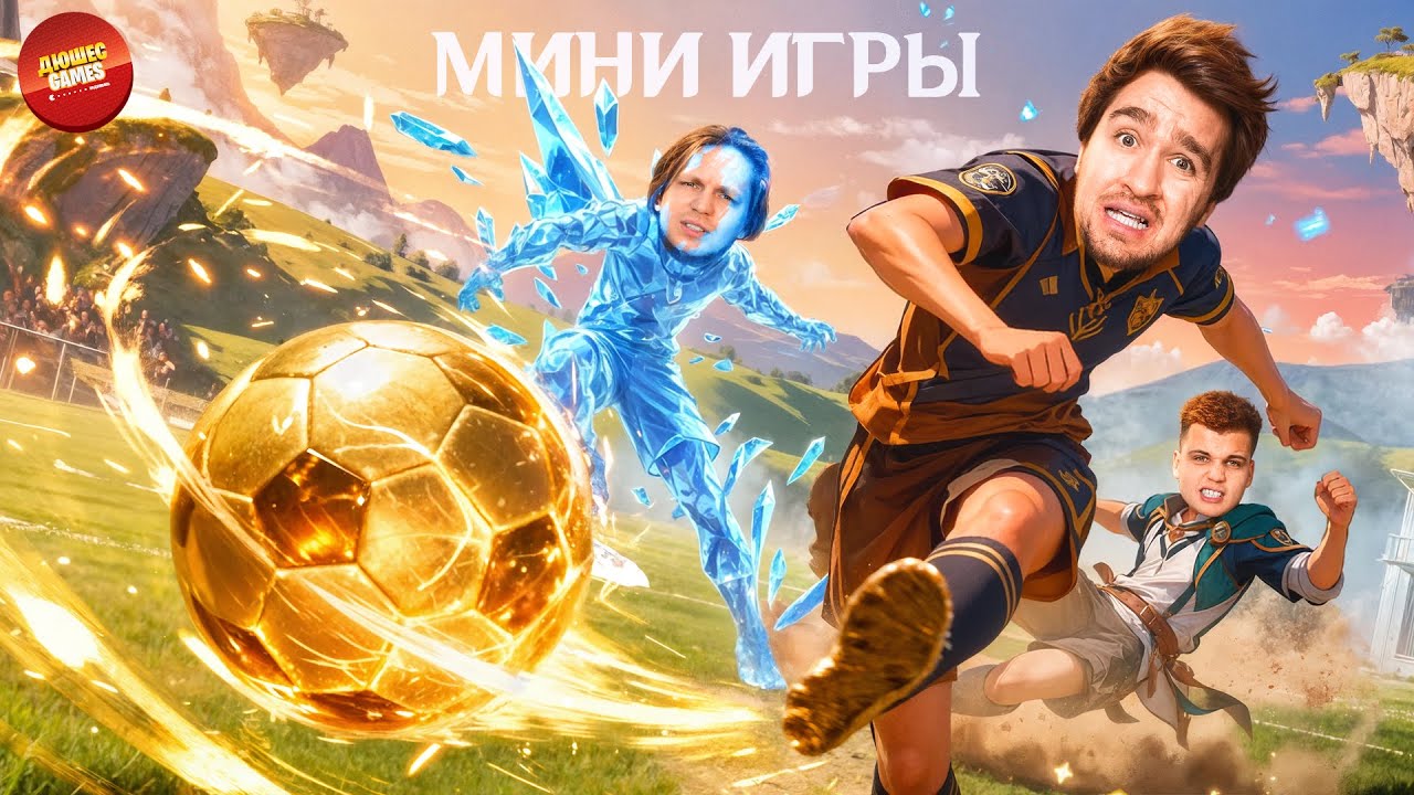 ФУТБОЛ И ПРЯТКИ: ПРОБУЕМ КАСТОМНЫЕ МИНИ-ИГРЫ!