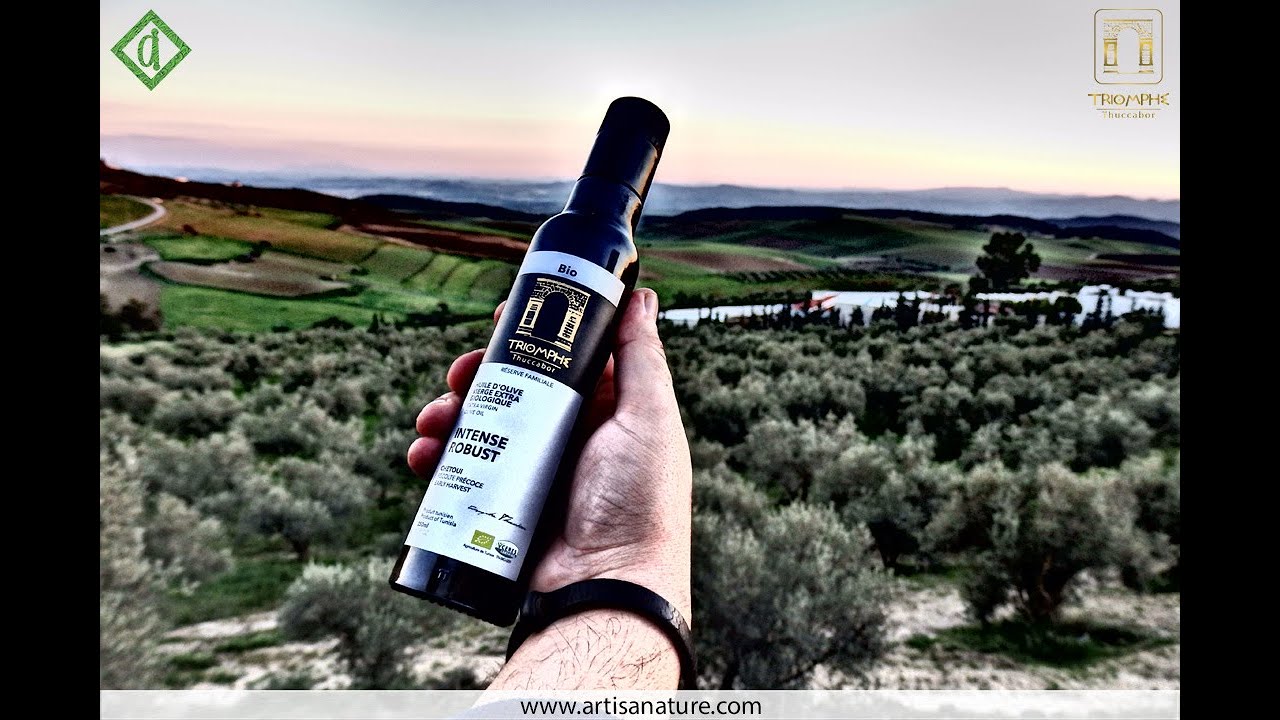 L'huile d'olive Triomphe Thuccabor Domaine Ben Ismail par Artisanature