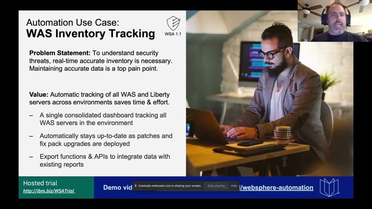 Tracking Compliance for Patching SLAs with confidence using WebSphere Automation