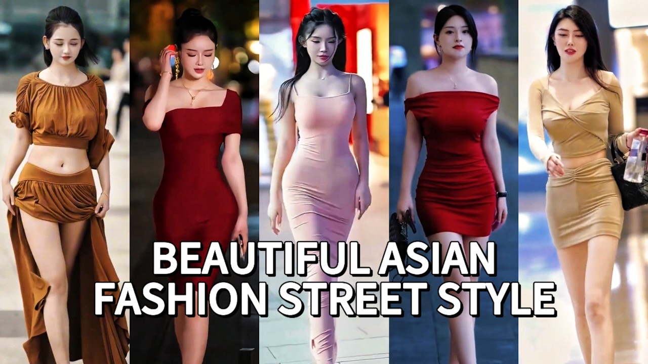TOP Beautiful Chinese Girl | Chinese Street Fashion eps.45