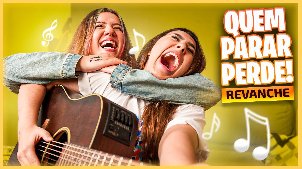 QUEM PARAR DE CANTAR PRIMEIRO PERDE! ft. Elana Dara
