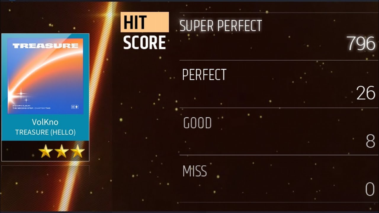 [SSYG] TREASURE VolKno 3 Stars Hard Mode