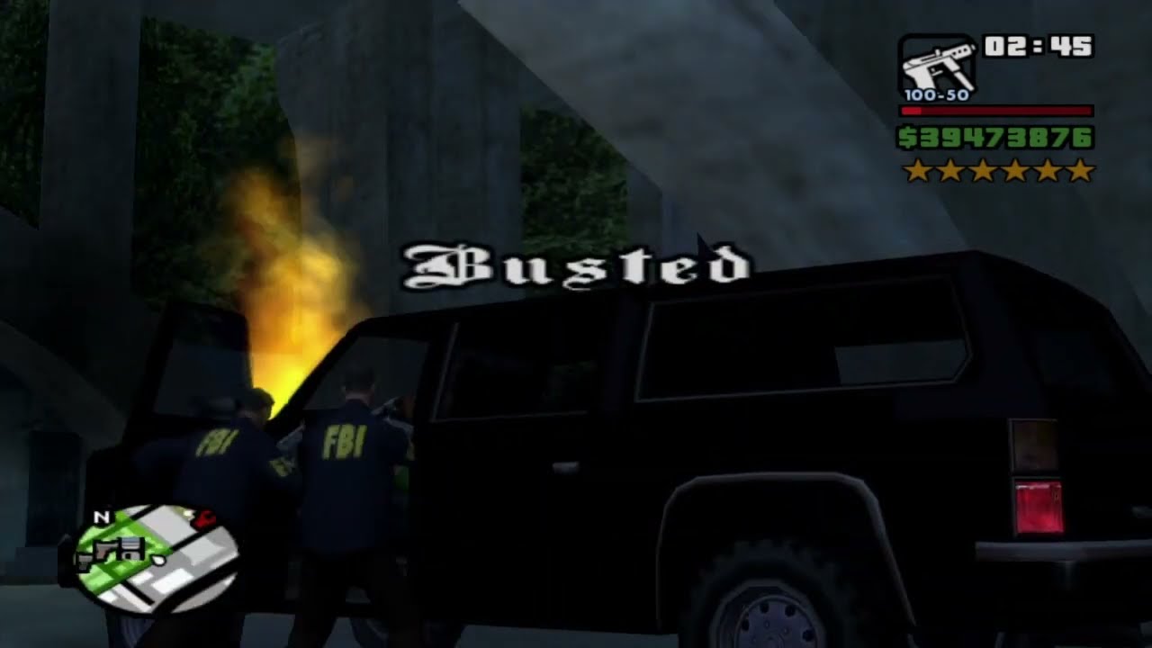 GTA SA - Busted Compilation