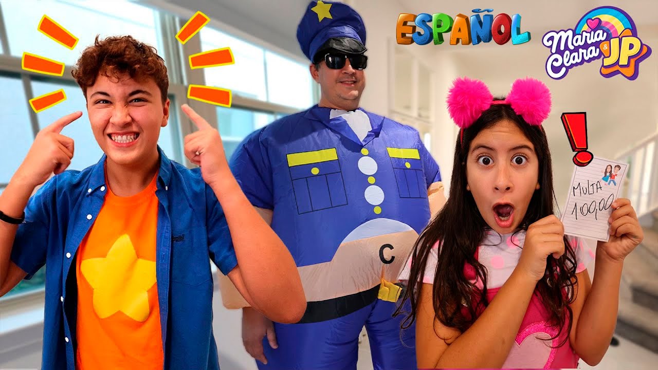 Normas de conducta para niños con Maria Clara y JP