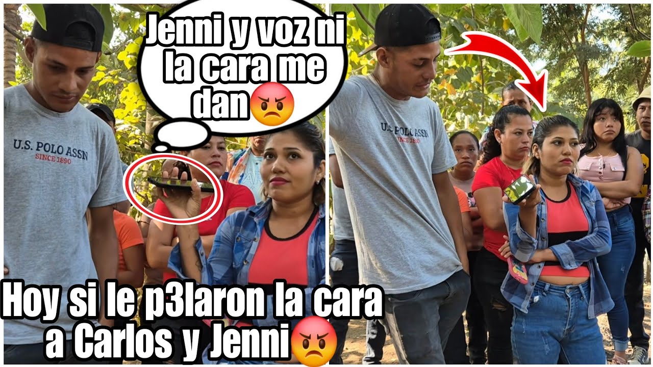 Carlos agacho la cara de verguenza al escuchar al Dueño del Circo|Jenni huyendo salio😡