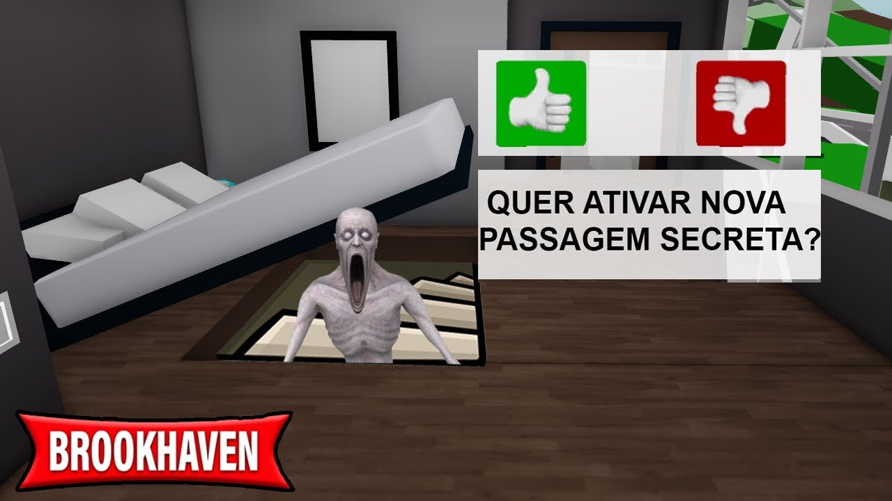 ENCONTREI O SCP-096 ESCONDIDO NO BROOKHAVEN RP (Roblox)