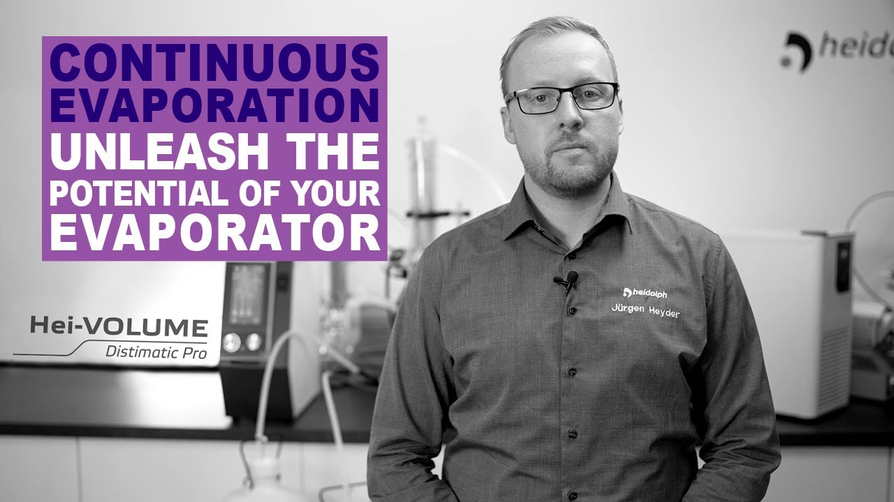 Continuous Evaporation made easy - Unlock the potential of your Hei-VAP rotary evaporator