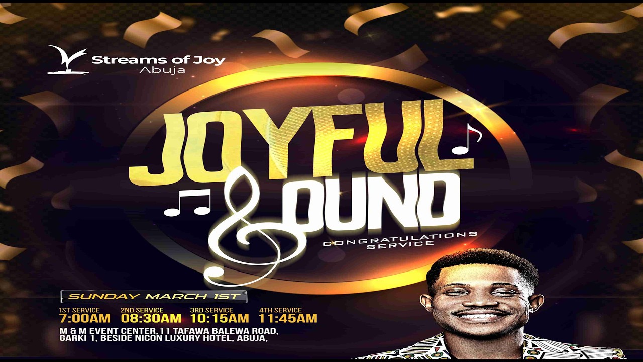 JOYFUL SOUND//CONGRATULATIONS SERVICE || SUNDAY SERVICE || 1ST MARCH 2026