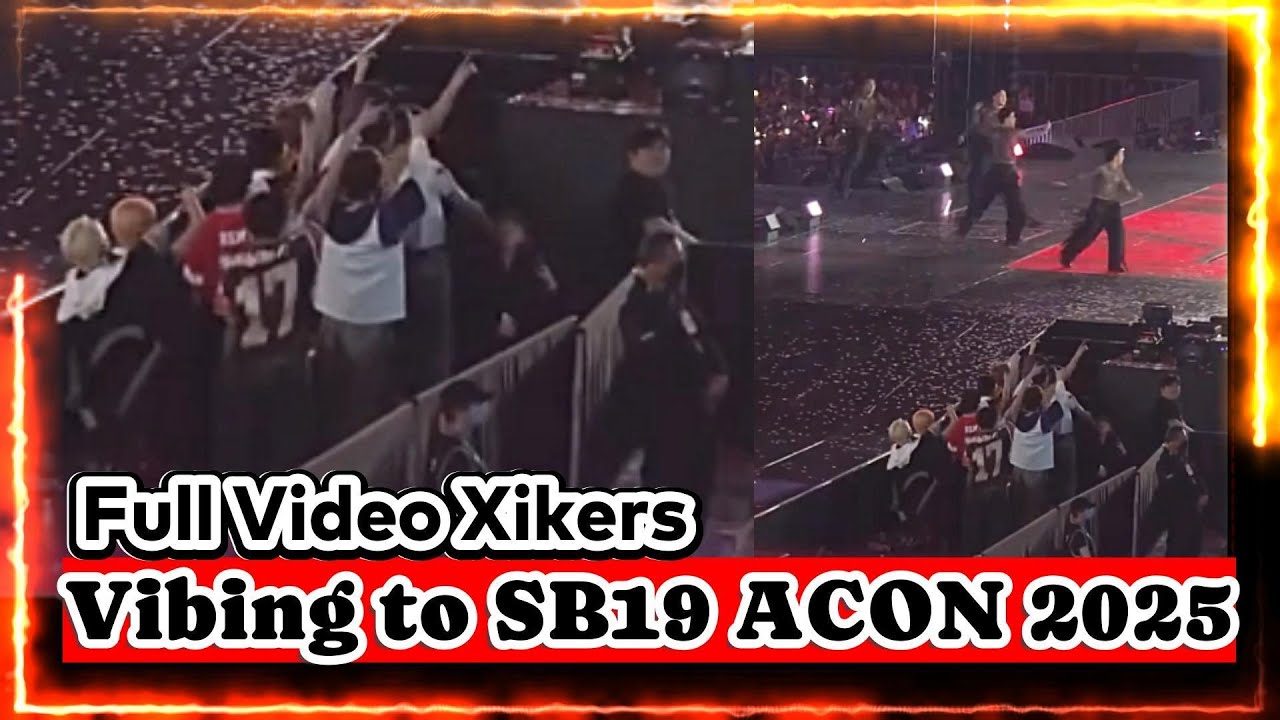 Полное видео выступления K-pop группы Xikers под музыку SB19 на ACON 2025