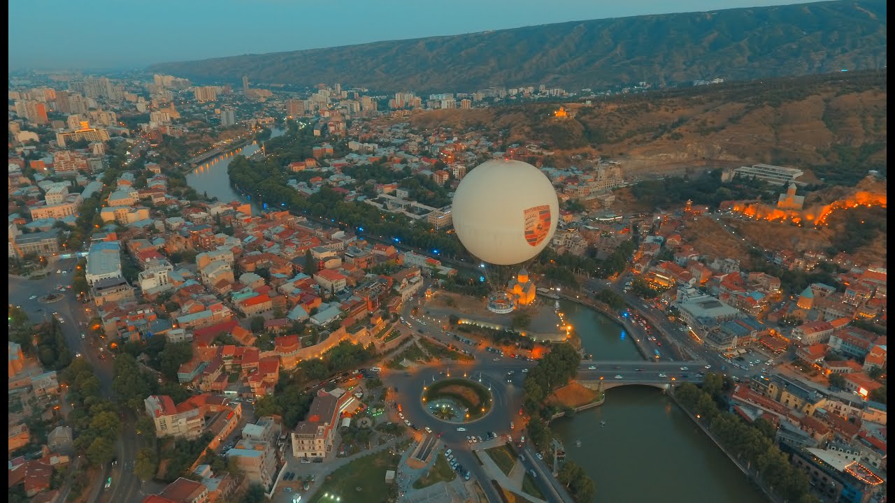 Georgia - Tbilisi  დრონის თვალით დანახული თბილისი