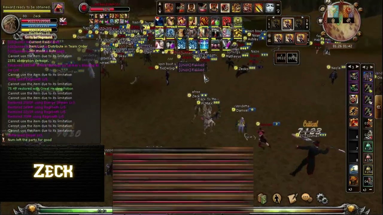 Shaiya Noxius pvp 60v60