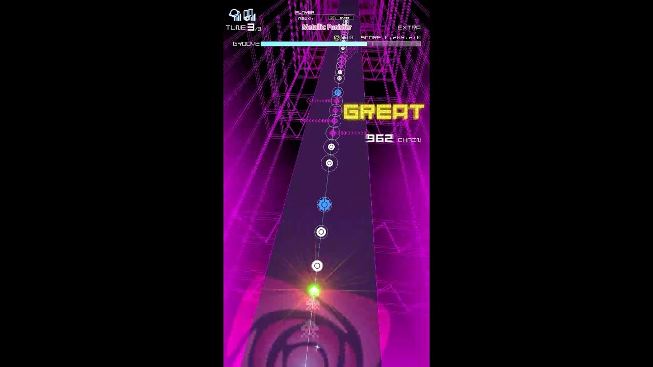 Metallic Punisher [EXTRA] FULL CHAIN 【GROOVE COASTER 4】