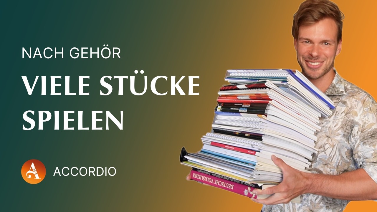 Einfach viele Stücke spielen