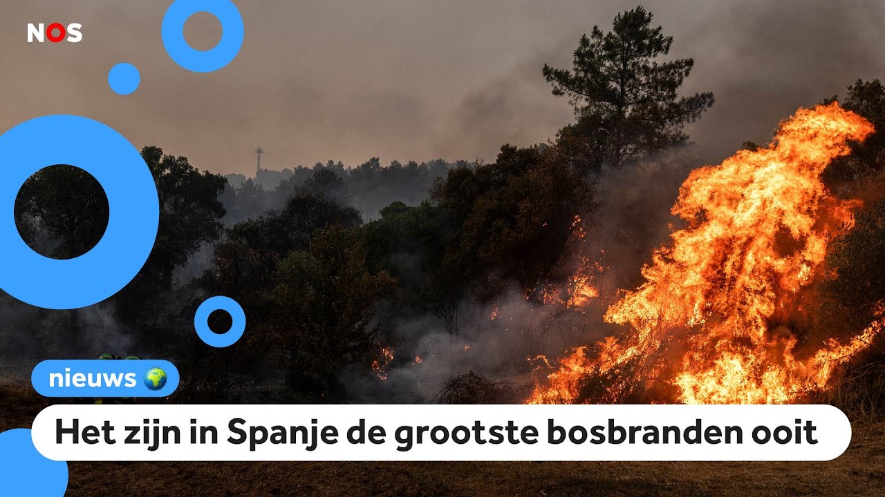 Nederlandse helikopters naar Spanje om te helpen bij bosbranden