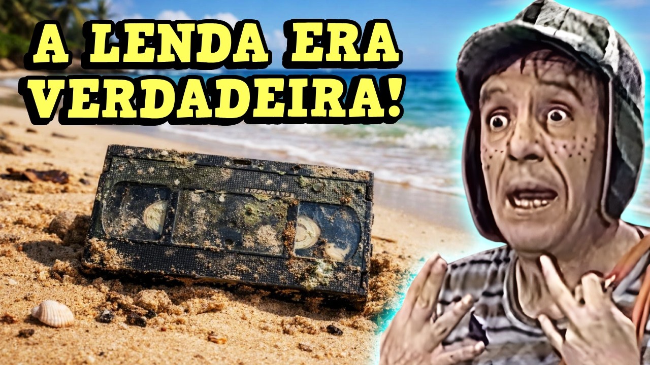 Encontraram episódio PERDIDO de Chaves que se passa NA PRAIA!!!