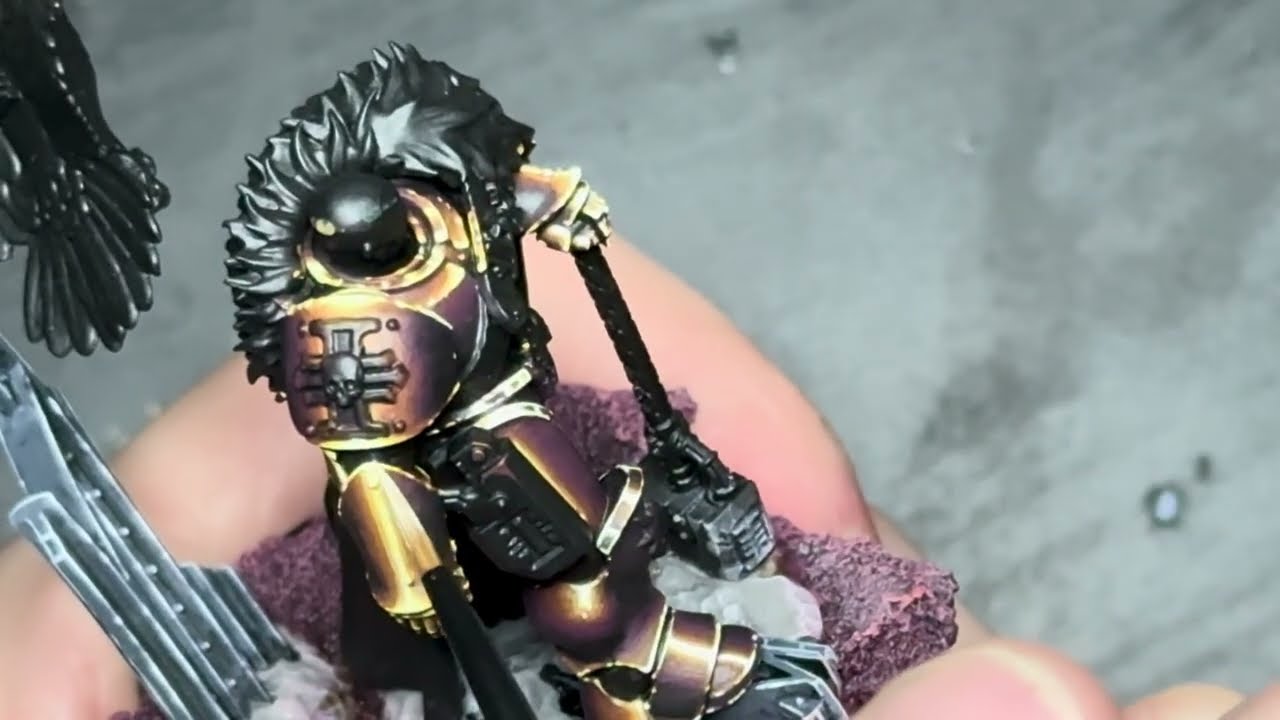 Coteaz in Burgundy pt.1 Basing and NMM-Gold