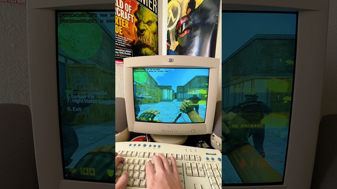 Геймплей CS 1.5 de_clan1_mill на моём старом ПК #counterstrike #cs2 #pcsetup #counterstrike2