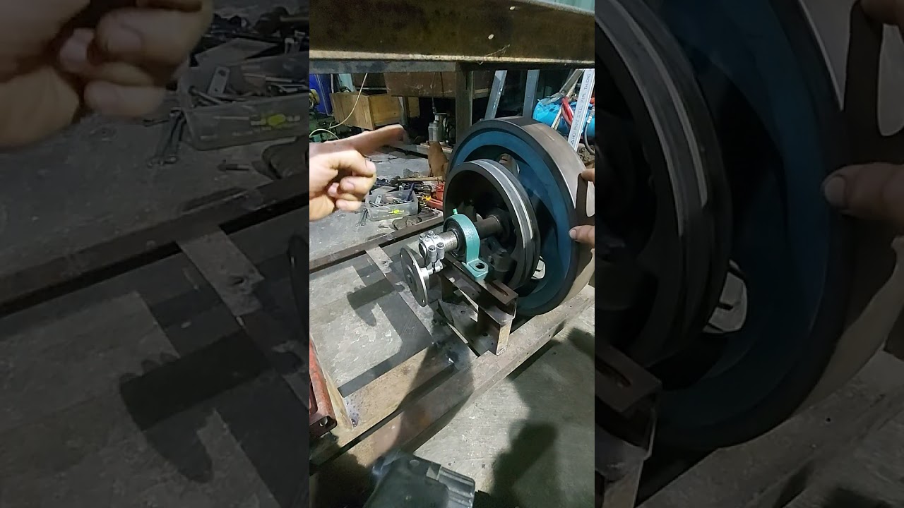 Động cơ lò xo quán tính bánh đà