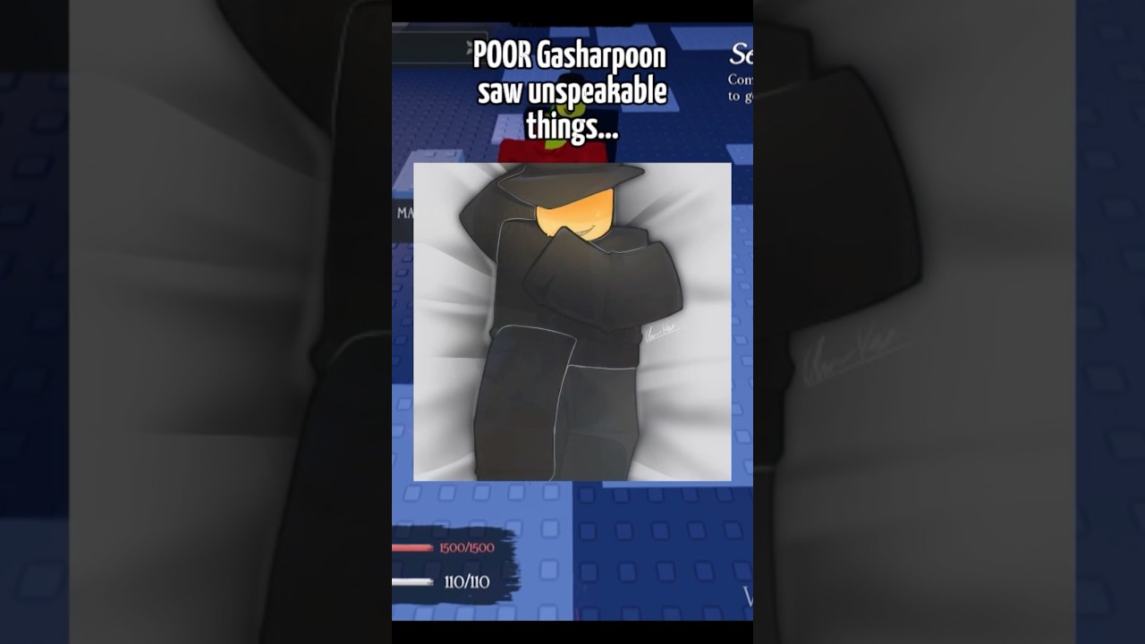 Poor Gasharpoon&hellip; #roblox #forsaken #meme