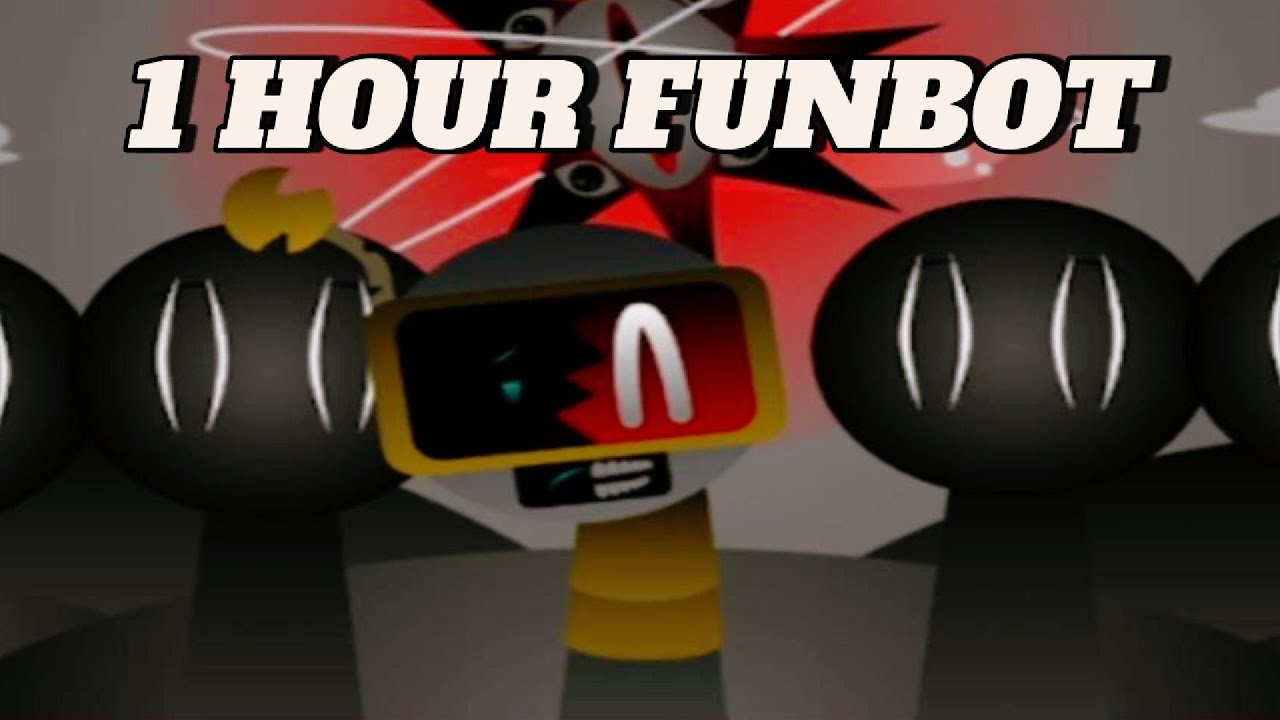 Sprunki Funbot Phase 5 Blackened Killer Sound 1 hour | Horror Mod Full Video