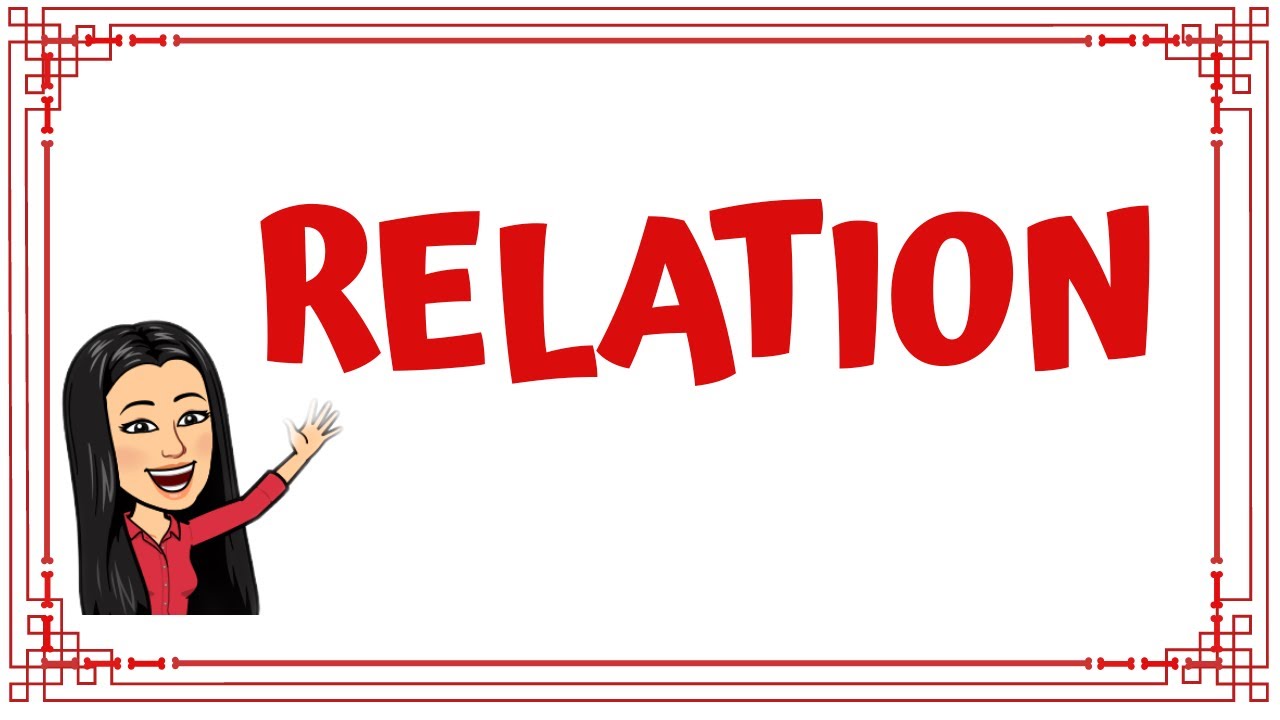 Relation || Relation in Math