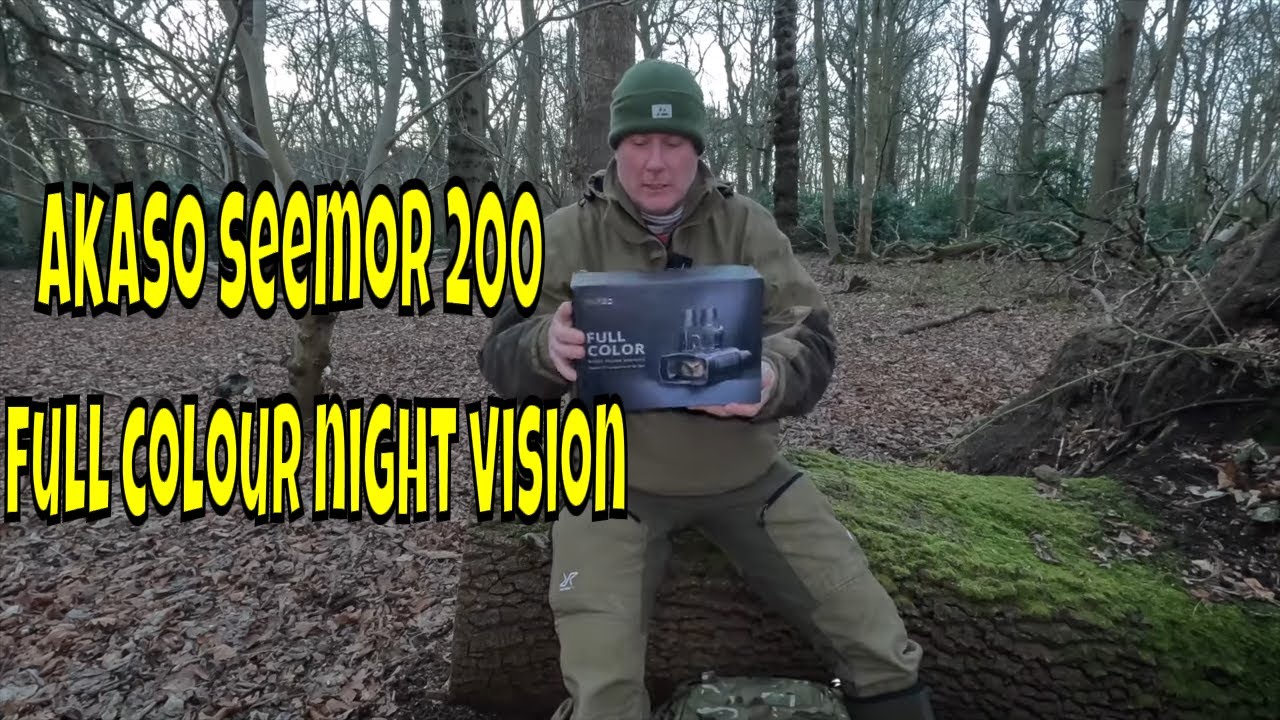 Akaso Seemor 200 Night Vision Goggles Full Colour Test